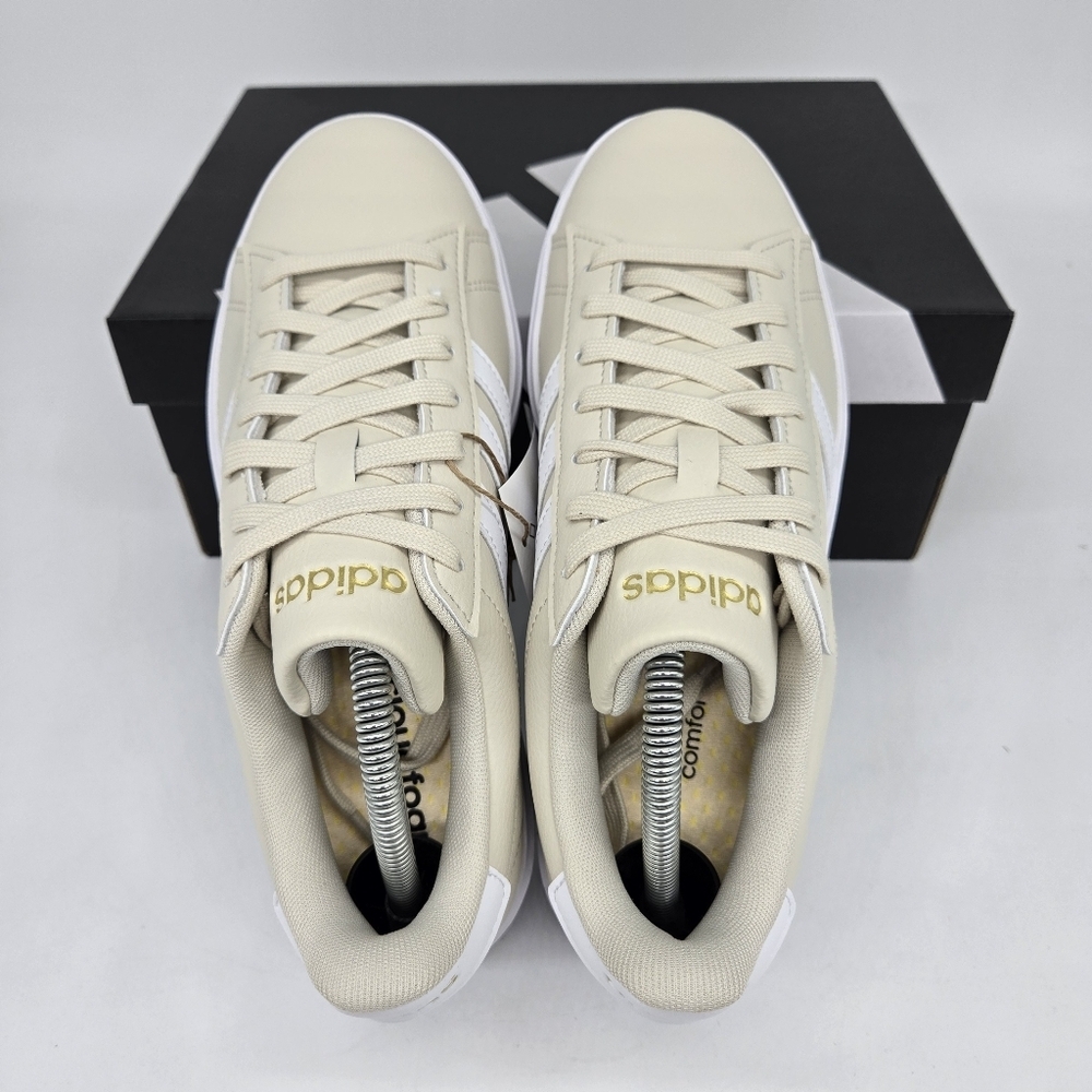 New adidas Grand Court 2.0 Alumina Cloud White Women's Shoes Size 6.5 - Picture 5 of 8